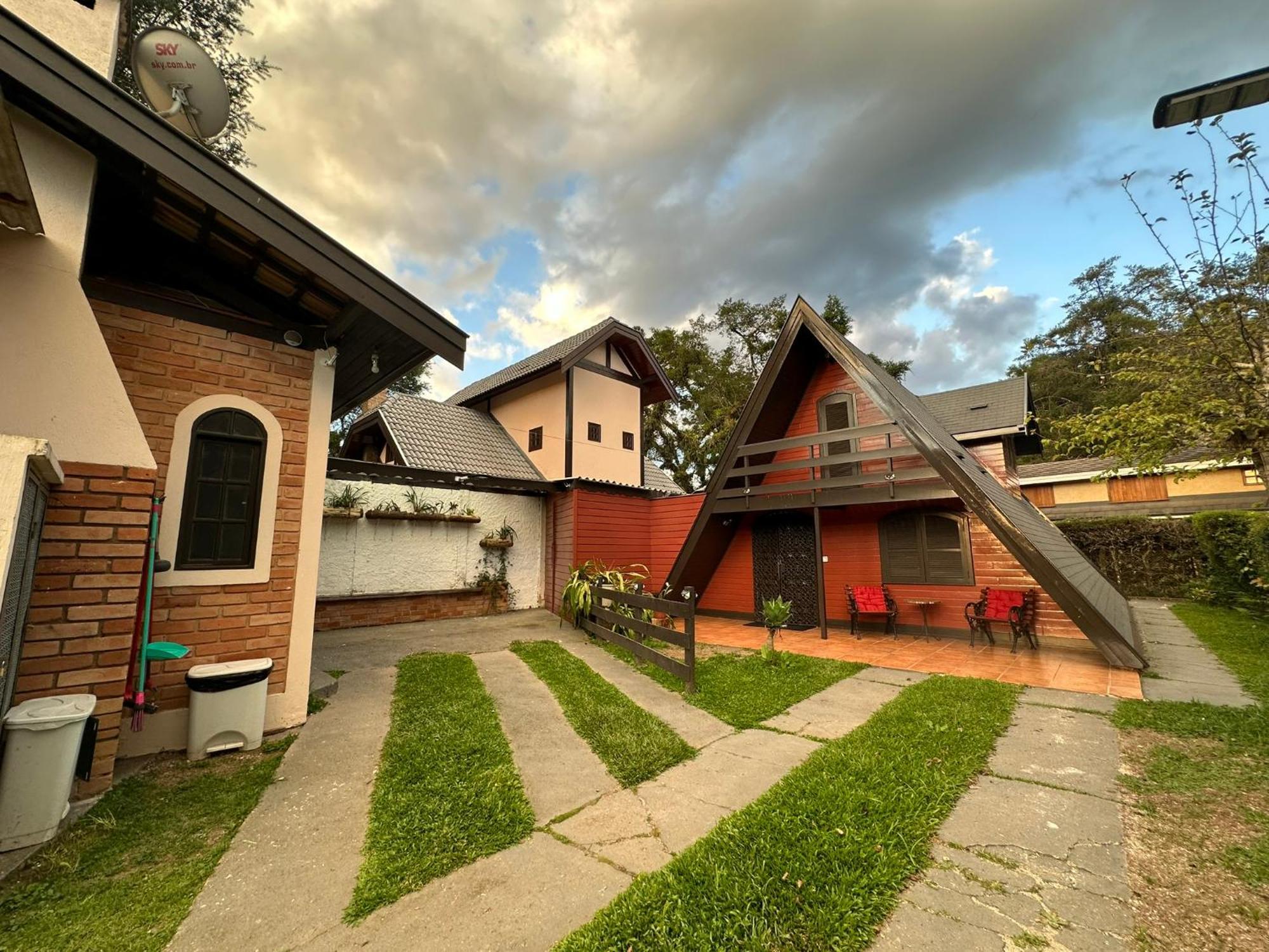 Chale Pinot Com Lareira Villa Campos do Jordao Exterior photo